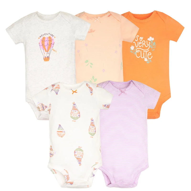 5pcs/lot Baby Bodysuit Fashion Girl Clothes Cotton Newborn Baby Boy Clothing Infant Body Baby Jumpsuit Cartoon Ropa Bebe